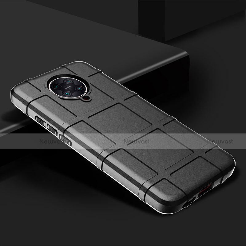 Ultra-thin Silicone Gel Soft Case 360 Degrees Cover C02 for Xiaomi Redmi K30 Pro 5G Black