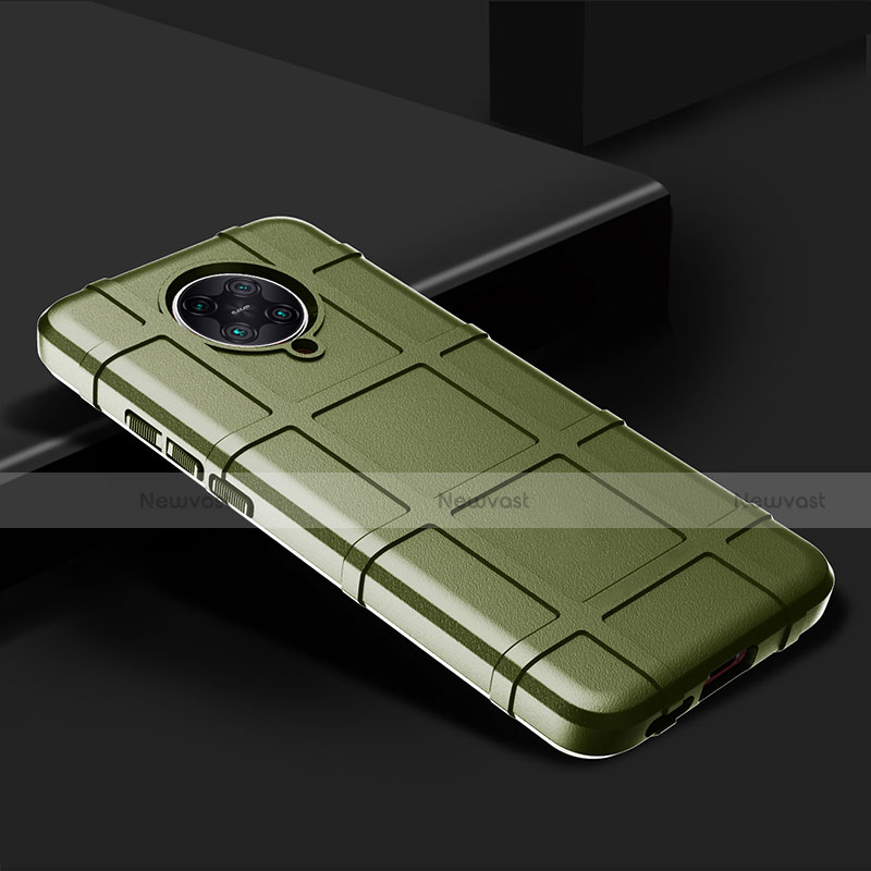 Ultra-thin Silicone Gel Soft Case 360 Degrees Cover C02 for Xiaomi Redmi K30 Pro 5G Green