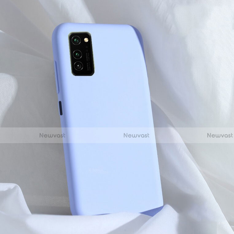 Ultra-thin Silicone Gel Soft Case 360 Degrees Cover C03 for Huawei Honor View 30 Pro 5G Purple