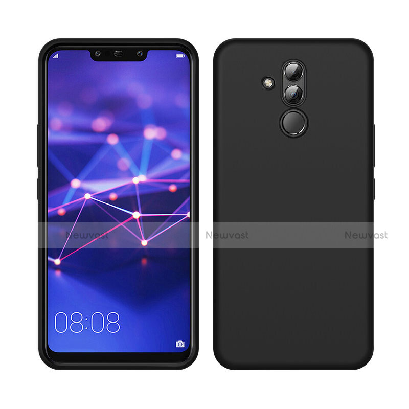 Ultra-thin Silicone Gel Soft Case 360 Degrees Cover C03 for Huawei Mate 20 Lite Black