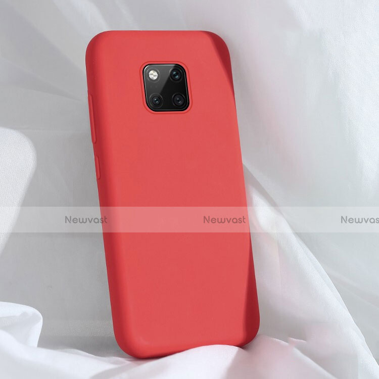 Ultra-thin Silicone Gel Soft Case 360 Degrees Cover C03 for Huawei Mate 20 Pro Red