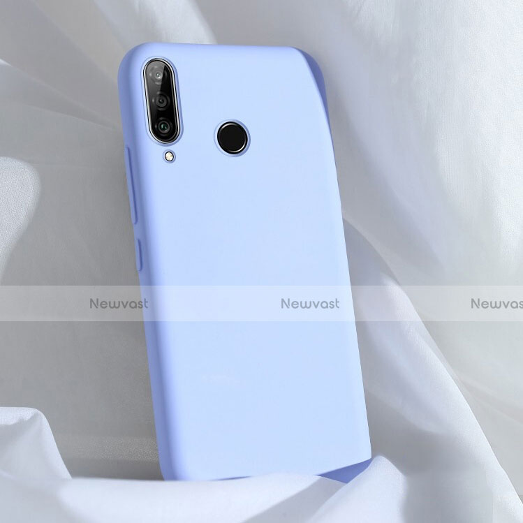 Ultra-thin Silicone Gel Soft Case 360 Degrees Cover C03 for Huawei Nova 4e Sky Blue