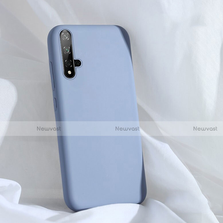 Ultra-thin Silicone Gel Soft Case 360 Degrees Cover C03 for Huawei Nova 5 Pro Gray