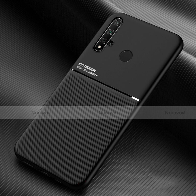 Ultra-thin Silicone Gel Soft Case 360 Degrees Cover C03 for Huawei Nova 5i Black