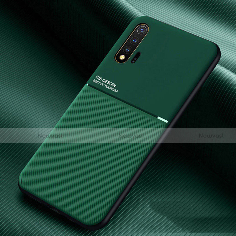 Ultra-thin Silicone Gel Soft Case 360 Degrees Cover C03 for Huawei Nova 6 5G Green