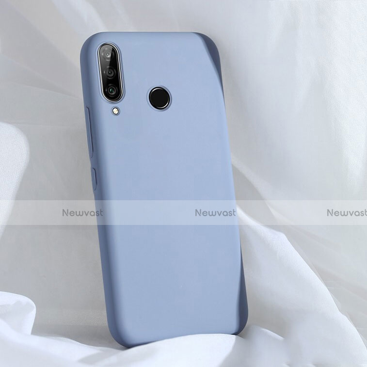 Ultra-thin Silicone Gel Soft Case 360 Degrees Cover C03 for Huawei P30 Lite New Edition Purple