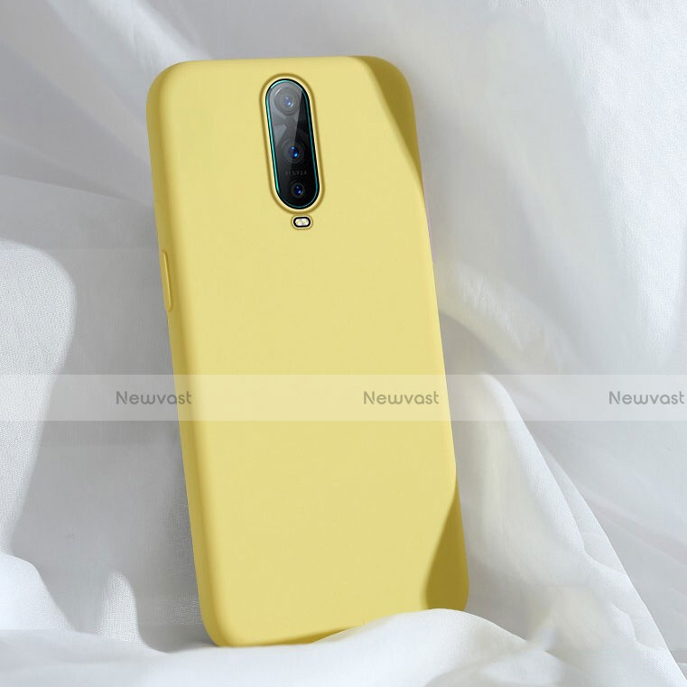 Ultra-thin Silicone Gel Soft Case 360 Degrees Cover C03 for Oppo R17 Pro Yellow