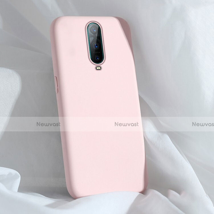 Ultra-thin Silicone Gel Soft Case 360 Degrees Cover C03 for Oppo RX17 Pro Pink