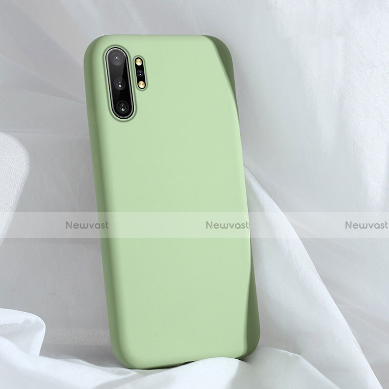 Ultra-thin Silicone Gel Soft Case 360 Degrees Cover C03 for Samsung Galaxy Note 10 Plus Green