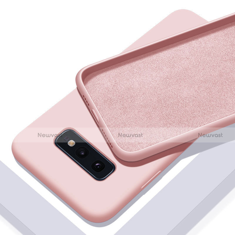 Ultra-thin Silicone Gel Soft Case 360 Degrees Cover C03 for Samsung Galaxy S10e Pink