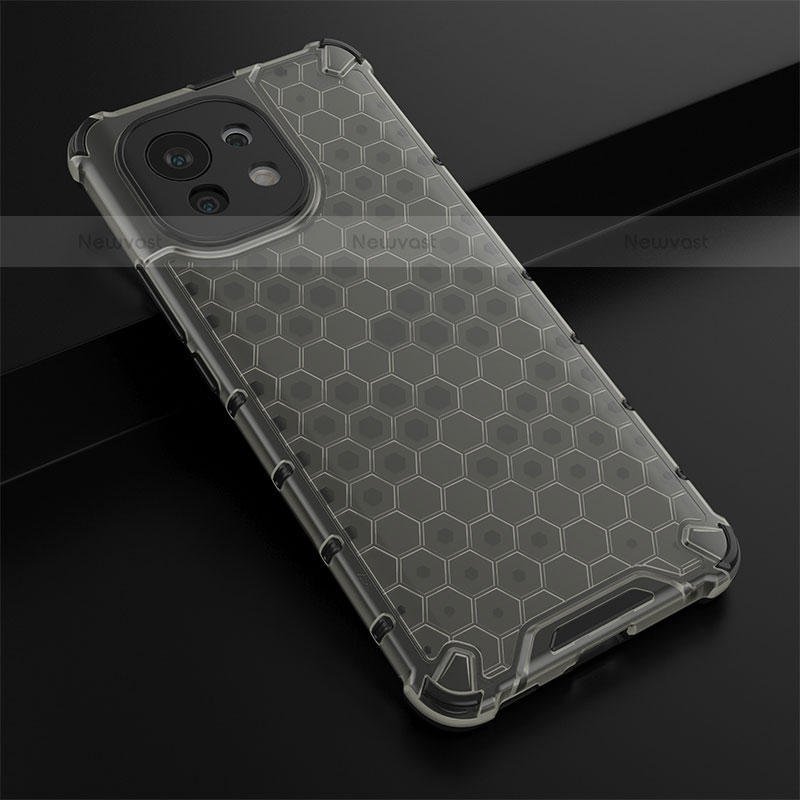 Ultra-thin Silicone Gel Soft Case 360 Degrees Cover C03 for Xiaomi Mi 11 5G Gray