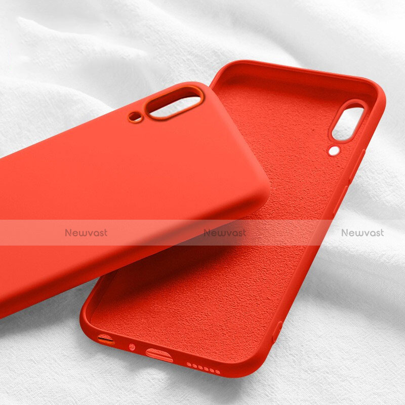 Ultra-thin Silicone Gel Soft Case 360 Degrees Cover C03 for Xiaomi Mi A3 Red