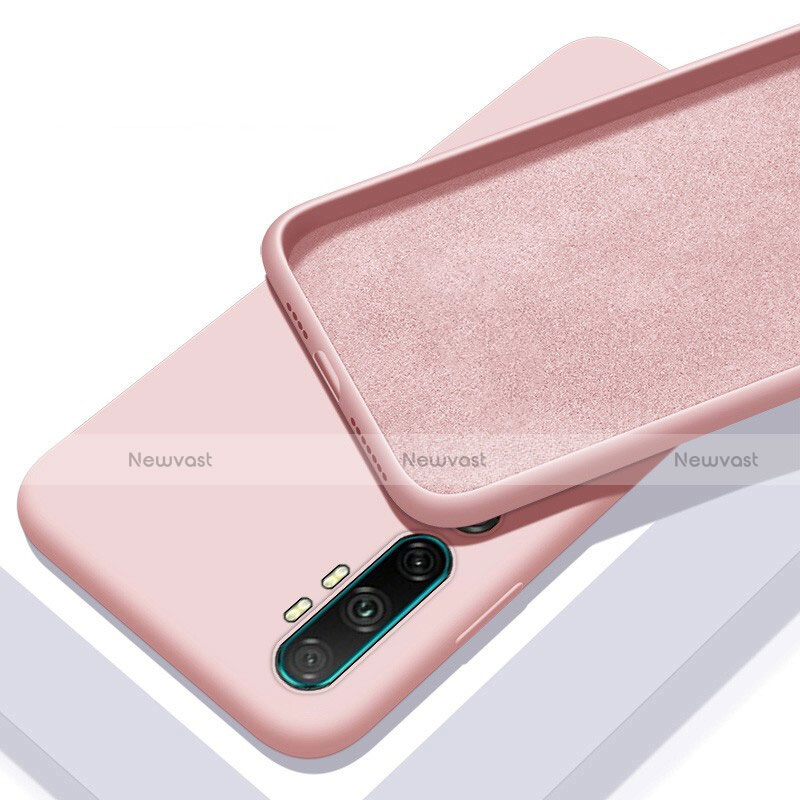 Ultra-thin Silicone Gel Soft Case 360 Degrees Cover C03 for Xiaomi Mi Note 10 Pro Pink