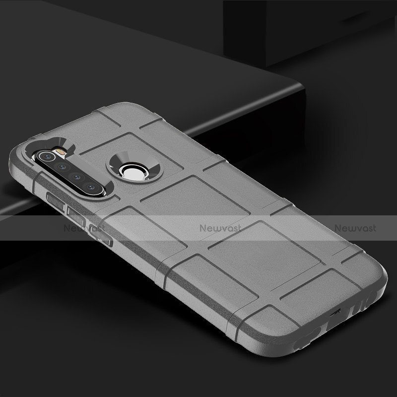 Ultra-thin Silicone Gel Soft Case 360 Degrees Cover C03 for Xiaomi Redmi Note 8T Gray