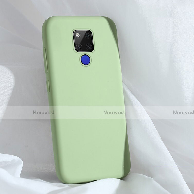 Ultra-thin Silicone Gel Soft Case 360 Degrees Cover C04 for Huawei Mate 20 X 5G Green
