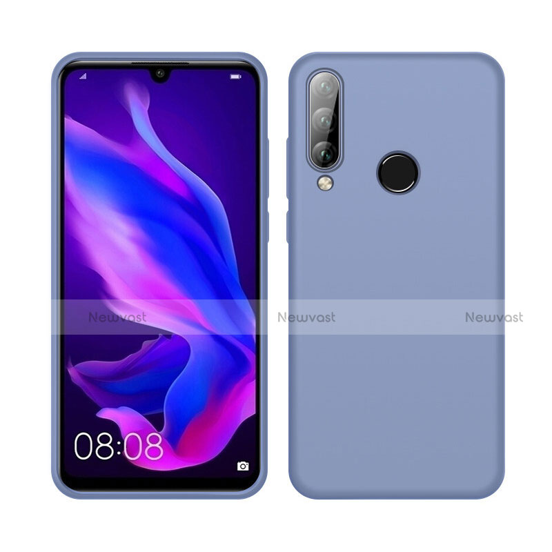 Ultra-thin Silicone Gel Soft Case 360 Degrees Cover C04 for Huawei Nova 4e Purple