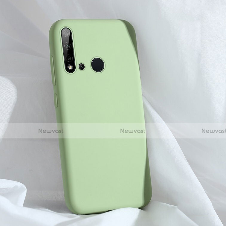 Ultra-thin Silicone Gel Soft Case 360 Degrees Cover C04 for Huawei Nova 5i Green