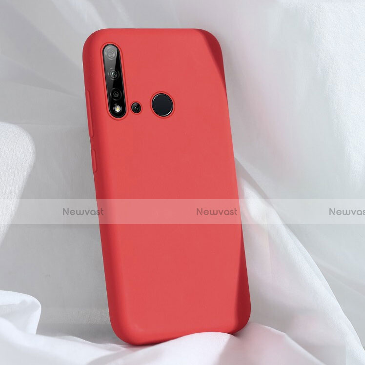 Ultra-thin Silicone Gel Soft Case 360 Degrees Cover C04 for Huawei Nova 5i Red