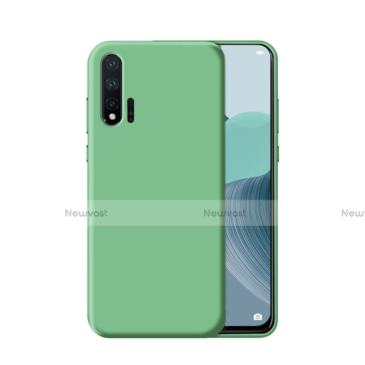 Ultra-thin Silicone Gel Soft Case 360 Degrees Cover C04 for Huawei Nova 6 5G Green