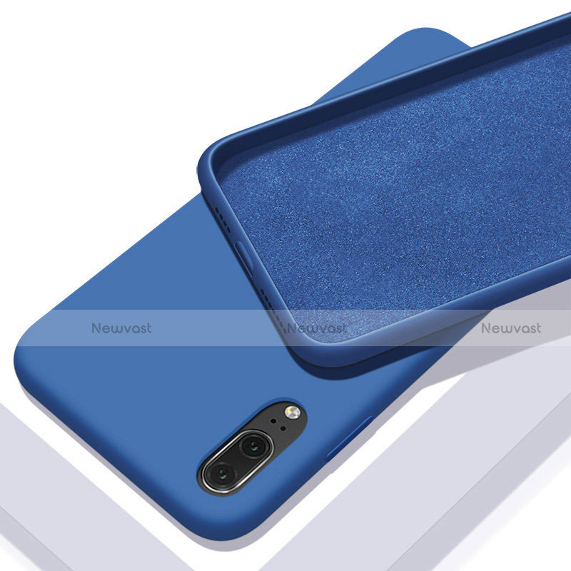 Ultra-thin Silicone Gel Soft Case 360 Degrees Cover C04 for Huawei P20