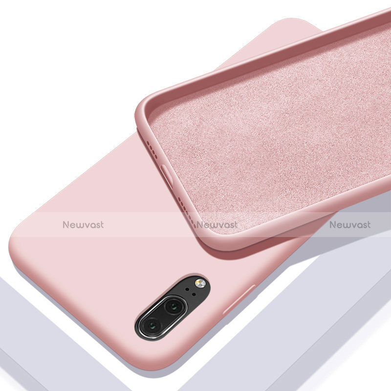 Ultra-thin Silicone Gel Soft Case 360 Degrees Cover C04 for Huawei P20