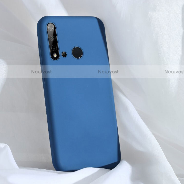 Ultra-thin Silicone Gel Soft Case 360 Degrees Cover C04 for Huawei P20 Lite (2019) Blue