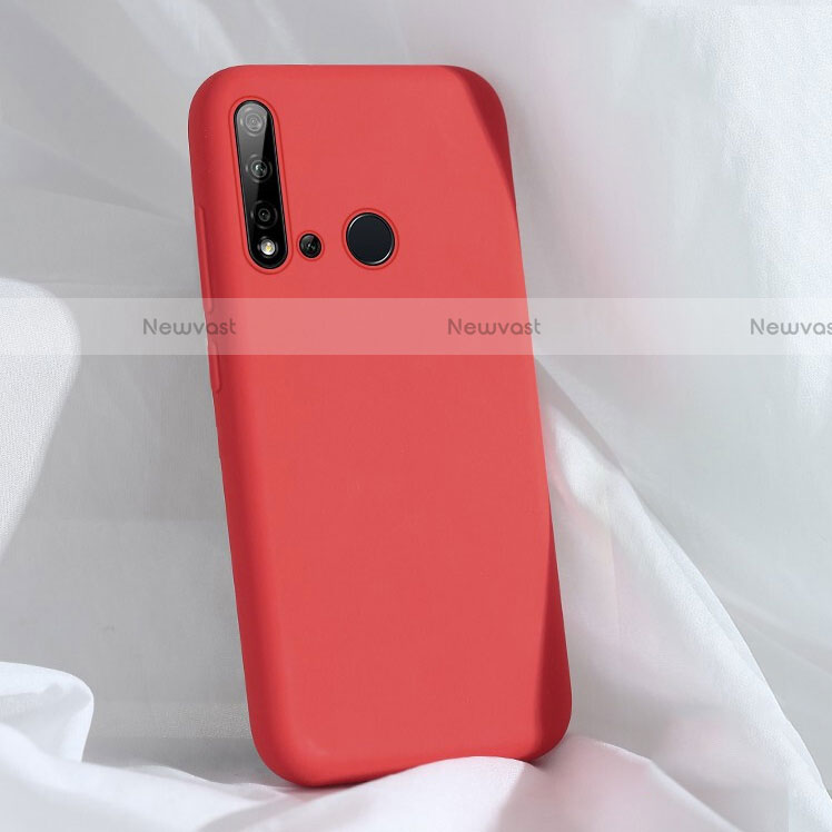 Ultra-thin Silicone Gel Soft Case 360 Degrees Cover C04 for Huawei P20 Lite (2019) Red