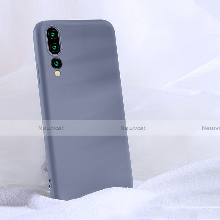 Ultra-thin Silicone Gel Soft Case 360 Degrees Cover C04 for Huawei P20 Pro