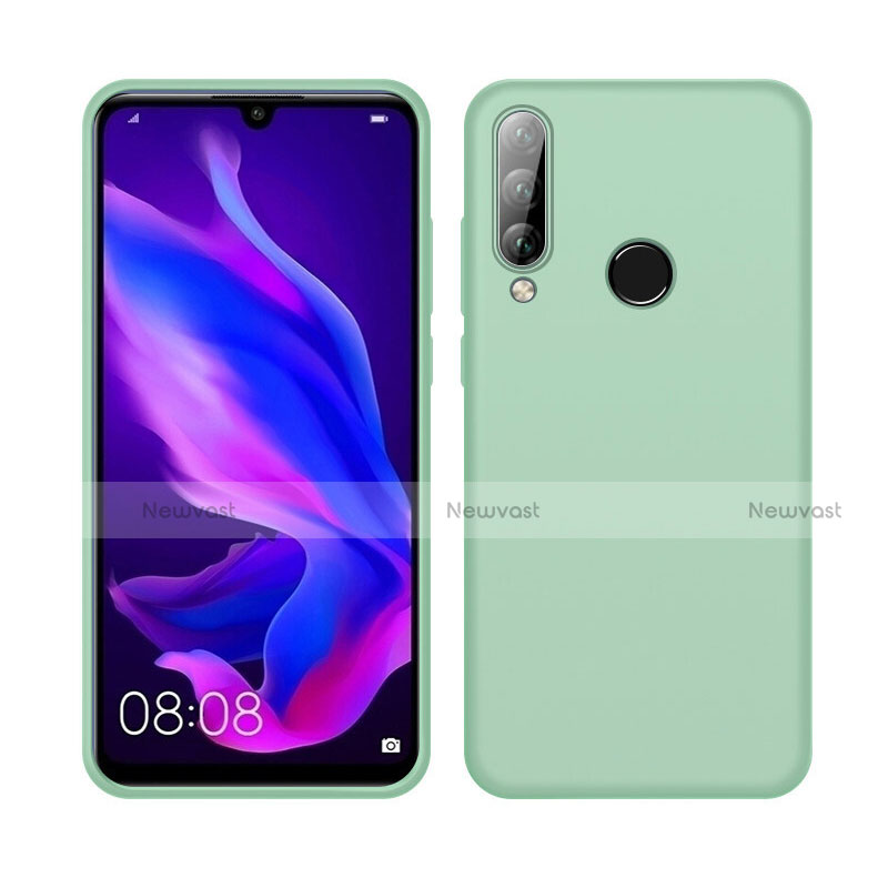 Ultra-thin Silicone Gel Soft Case 360 Degrees Cover C04 for Huawei P30 Lite Green