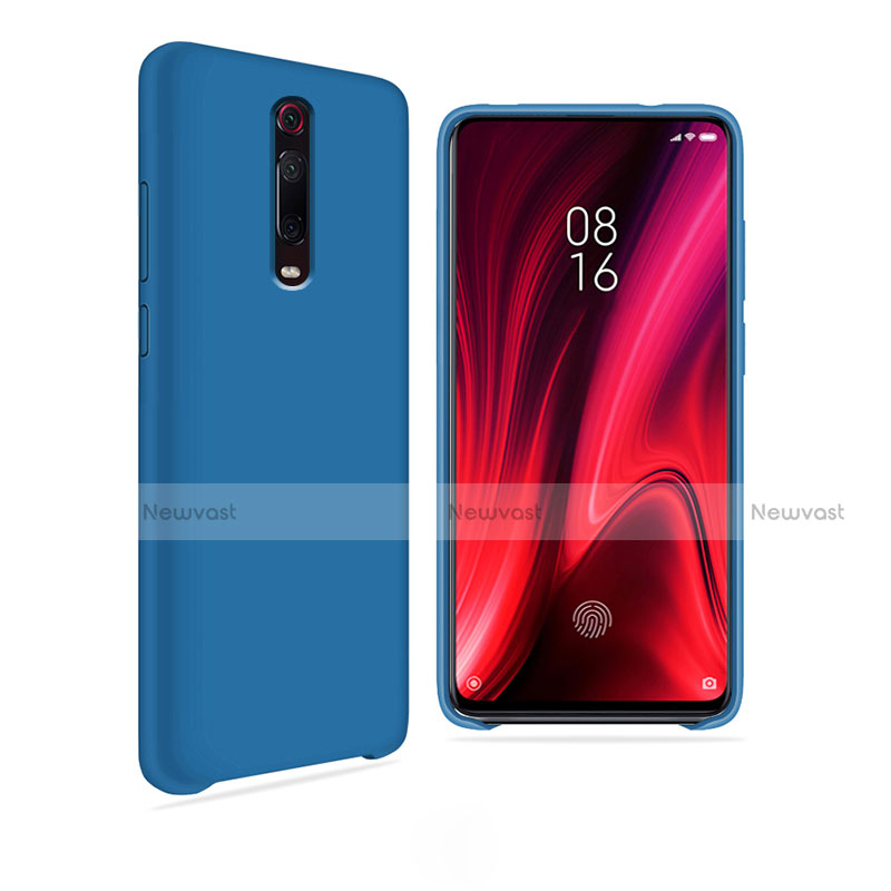 Ultra-thin Silicone Gel Soft Case 360 Degrees Cover C04 for Xiaomi Redmi K20 Blue