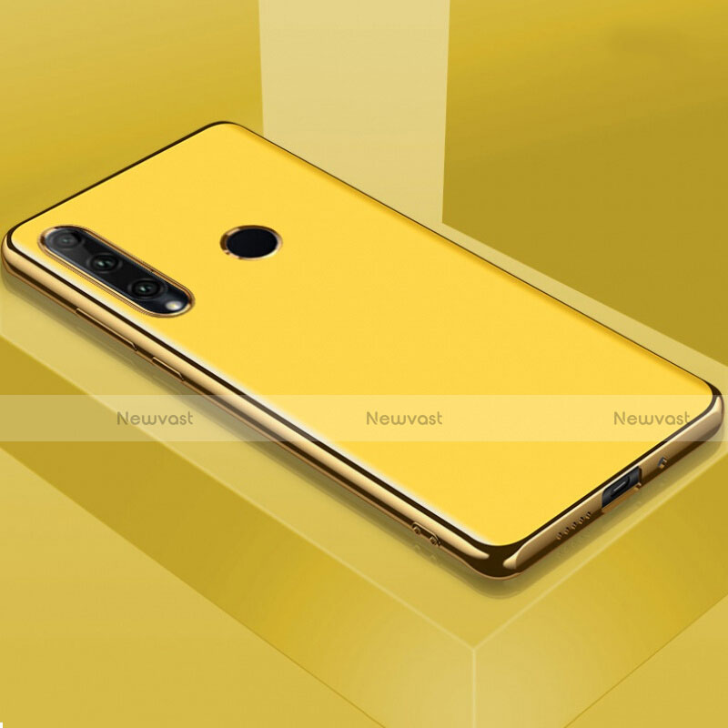 Ultra-thin Silicone Gel Soft Case 360 Degrees Cover C05 for Huawei Honor 20E Yellow