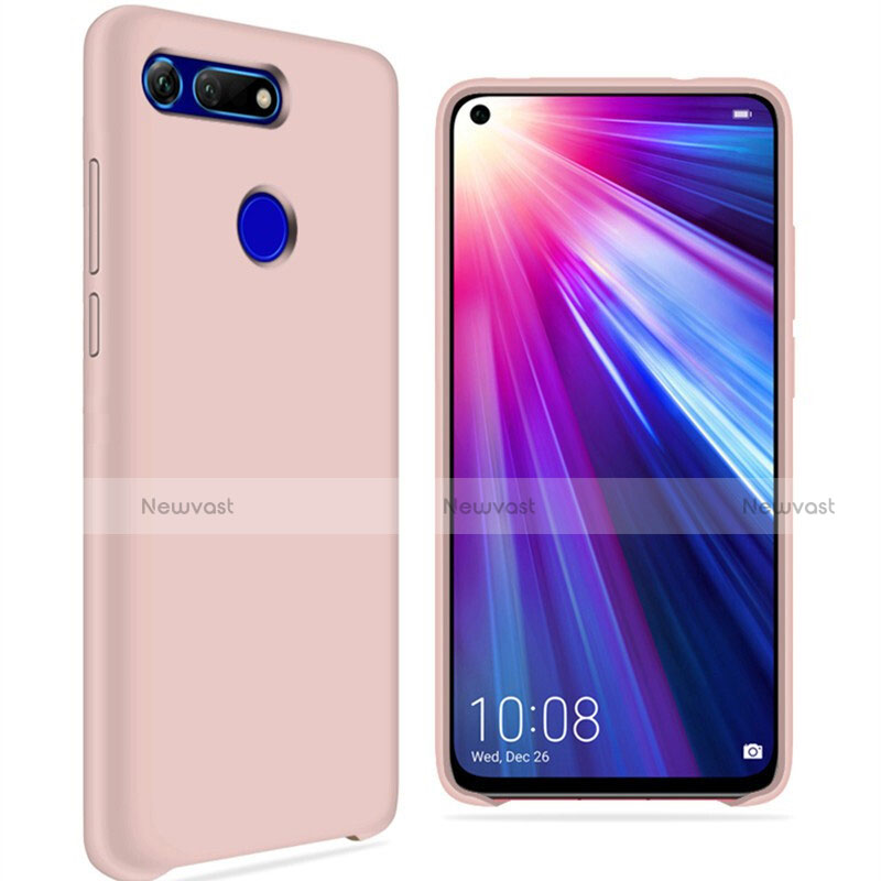 Ultra-thin Silicone Gel Soft Case 360 Degrees Cover C05 for Huawei Honor View 20 Pink