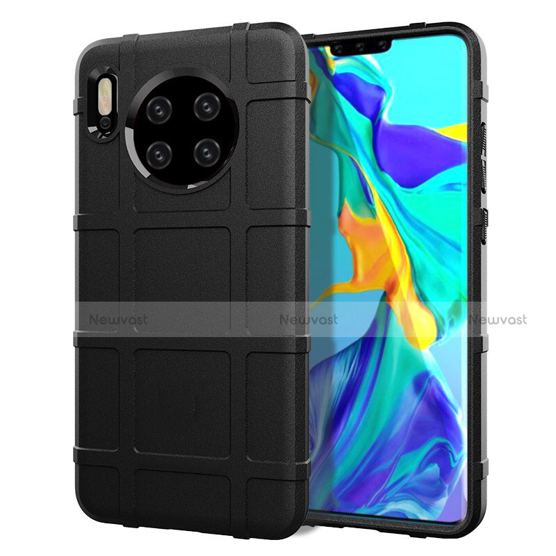 Ultra-thin Silicone Gel Soft Case 360 Degrees Cover C05 for Huawei Mate 30 5G Black