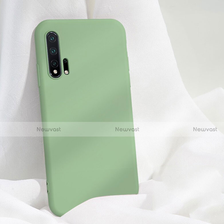 Ultra-thin Silicone Gel Soft Case 360 Degrees Cover C05 for Huawei Nova 6 Green