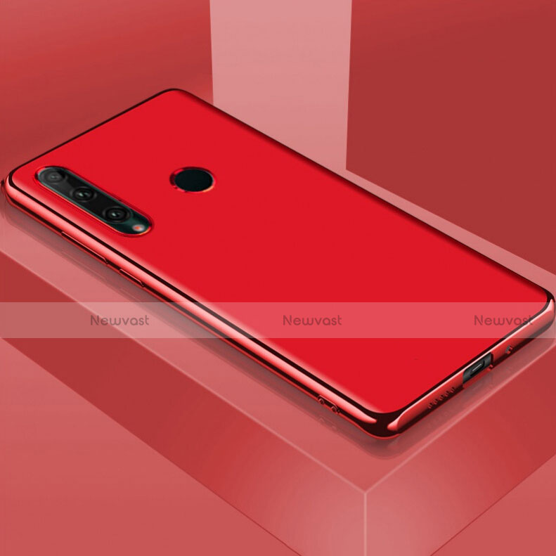 Ultra-thin Silicone Gel Soft Case 360 Degrees Cover C05 for Huawei P Smart+ Plus (2019) Red