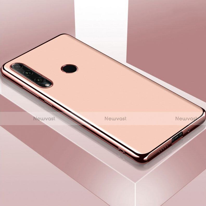 Ultra-thin Silicone Gel Soft Case 360 Degrees Cover C05 for Huawei P Smart+ Plus (2019) Rose Gold