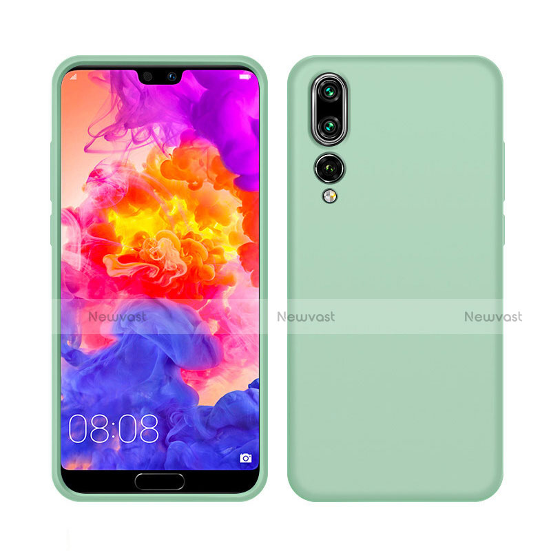 Ultra-thin Silicone Gel Soft Case 360 Degrees Cover C05 for Huawei P20 Pro Green