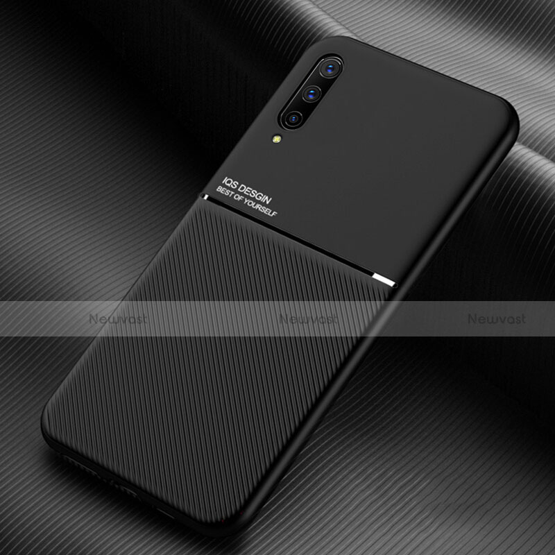 Ultra-thin Silicone Gel Soft Case 360 Degrees Cover C05 for Samsung Galaxy A70S Black