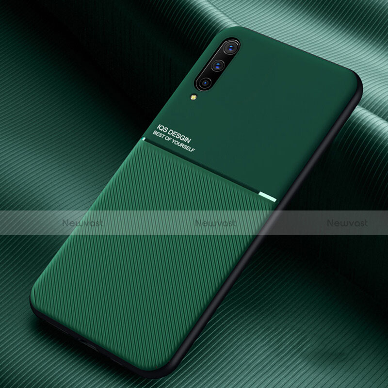 Ultra-thin Silicone Gel Soft Case 360 Degrees Cover C05 for Samsung Galaxy A70S Green