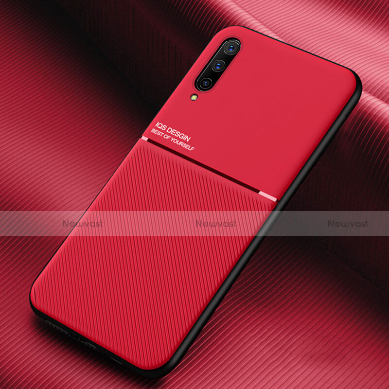 Ultra-thin Silicone Gel Soft Case 360 Degrees Cover C05 for Samsung Galaxy A70S Red