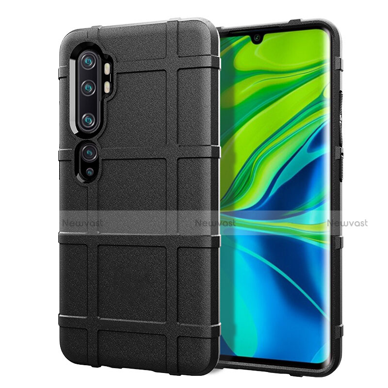 Ultra-thin Silicone Gel Soft Case 360 Degrees Cover C05 for Xiaomi Mi Note 10 Pro Black