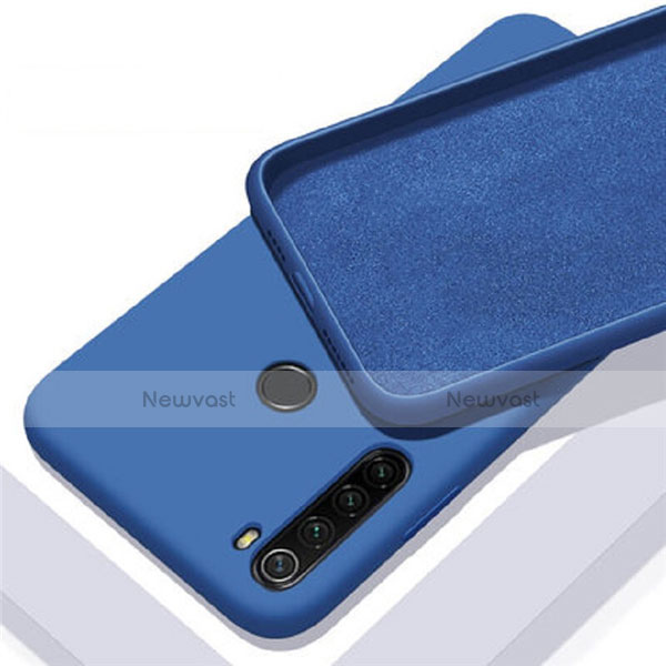 Ultra-thin Silicone Gel Soft Case 360 Degrees Cover C05 for Xiaomi Redmi Note 8 (2021) Blue