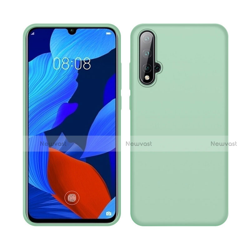 Ultra-thin Silicone Gel Soft Case 360 Degrees Cover C06 for Huawei Nova 5 Green