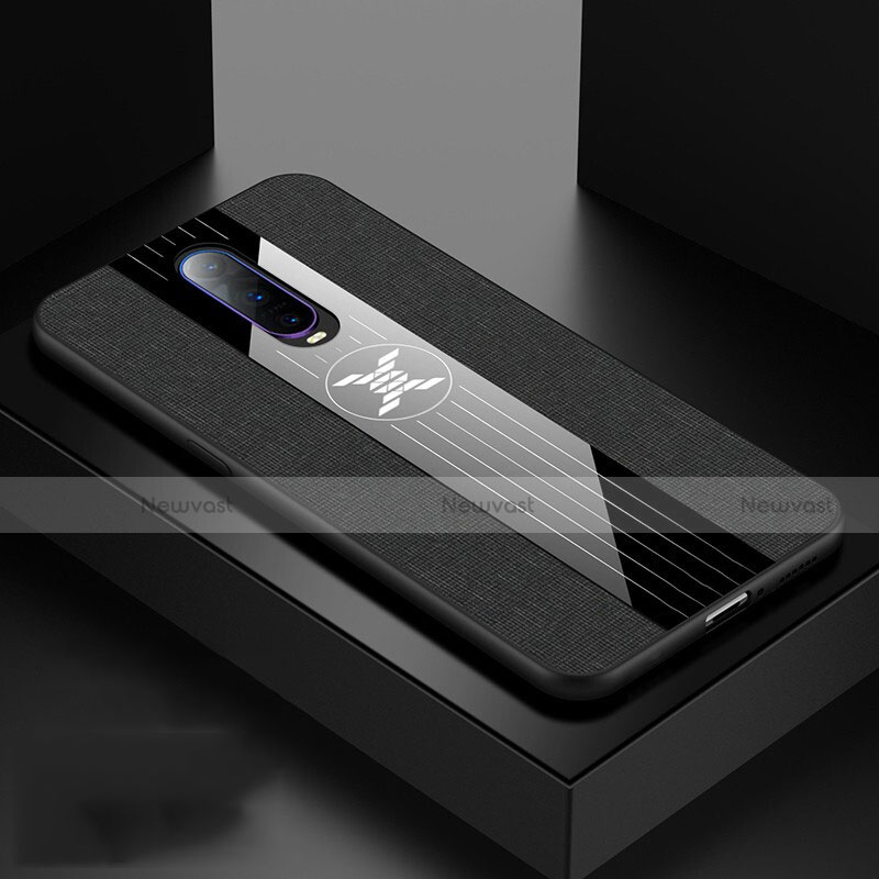 Ultra-thin Silicone Gel Soft Case 360 Degrees Cover C06 for Oppo RX17 Pro Black