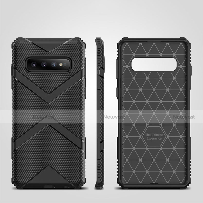 Ultra-thin Silicone Gel Soft Case 360 Degrees Cover C06 for Samsung Galaxy S10