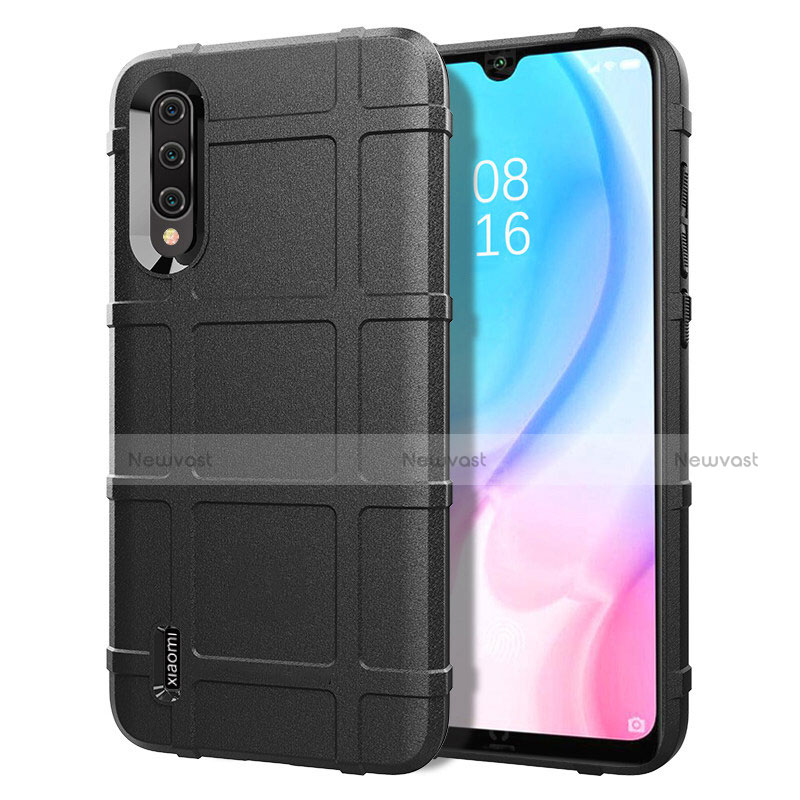 Ultra-thin Silicone Gel Soft Case 360 Degrees Cover C07 for Xiaomi Mi A3 Black