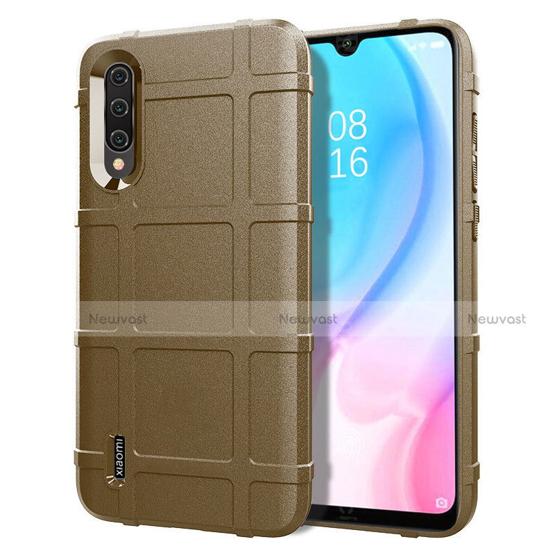 Ultra-thin Silicone Gel Soft Case 360 Degrees Cover C07 for Xiaomi Mi A3 Brown