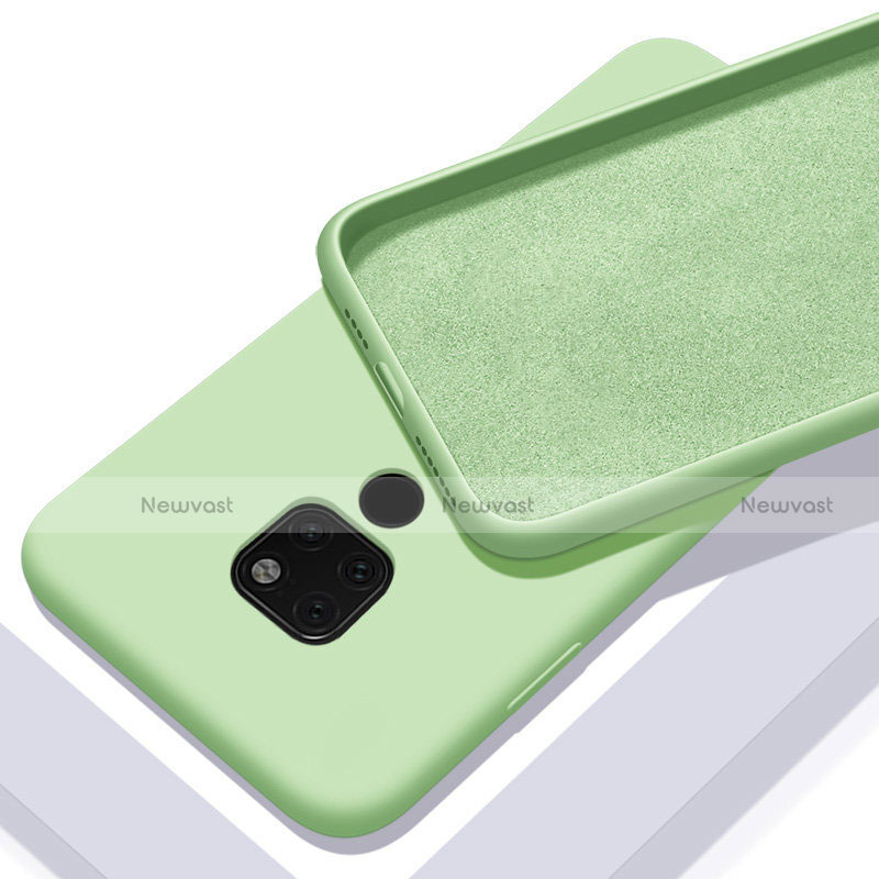 Ultra-thin Silicone Gel Soft Case 360 Degrees Cover C08 for Huawei Mate 20 Green