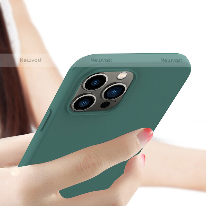 Ultra-thin Silicone Gel Soft Case 360 Degrees Cover for Apple iPhone 15 Pro