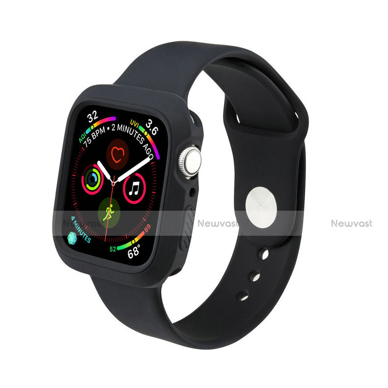 Ultra-thin Silicone Gel Soft Case 360 Degrees Cover for Apple iWatch 5 40mm